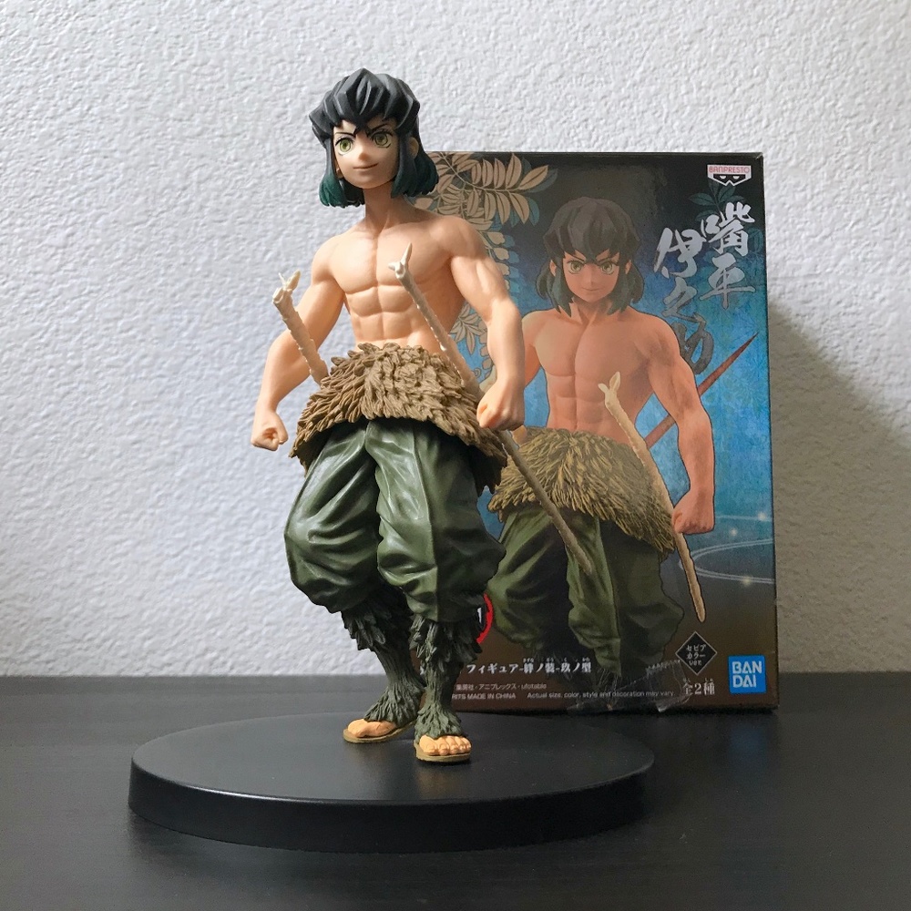 BANPRESTO Inosuke Hashibira Sepia Ver Figure Demon Slayer